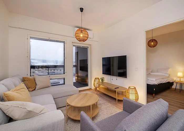 Apartamento Detailed With Sauna And Fast Wi-fi Downtown
